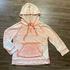 3/$25 Hurley Peachy Tie Dye Burnout Hoodie